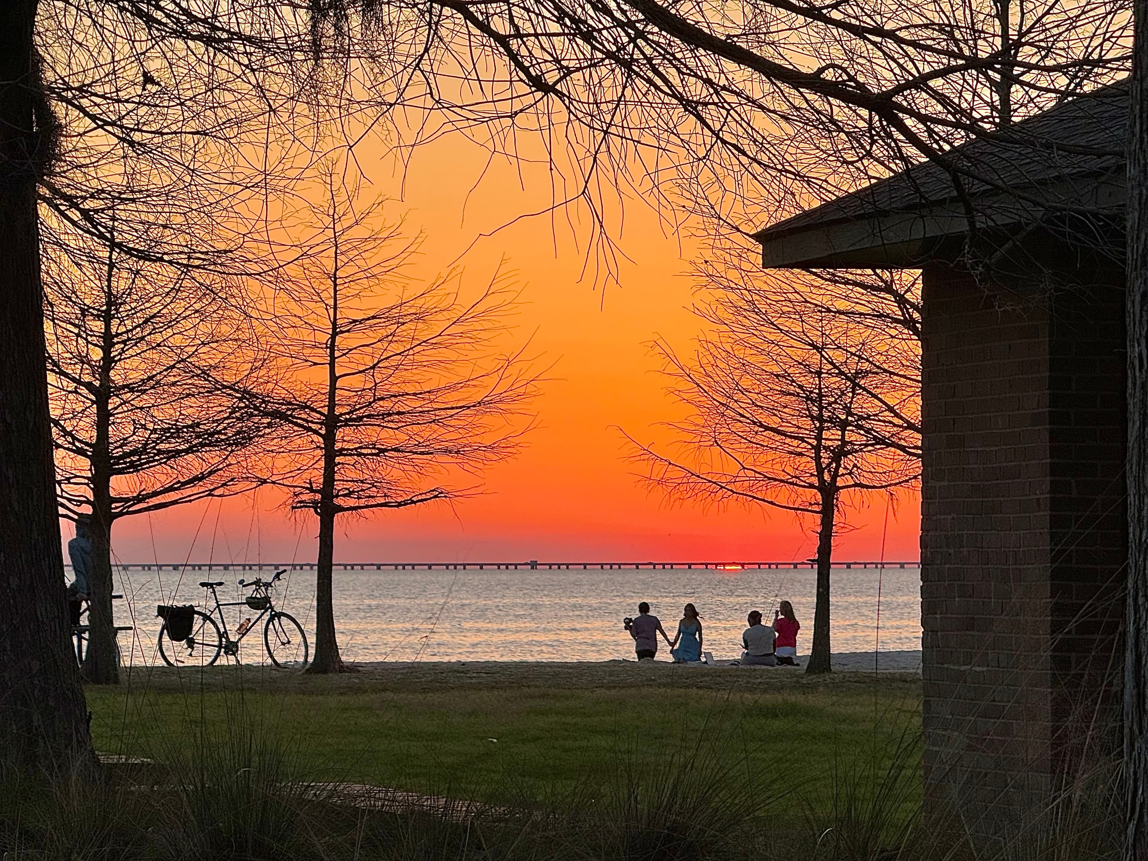 Scenic landscape at a US state park